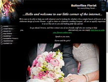Tablet Screenshot of butterflies.talktalkbusinesshosting.co.uk
